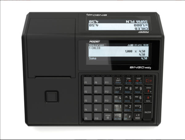Kasa Fiskalna POSNET BINGO MAX2 ONLINE LAN / WiFi - obrazek 2