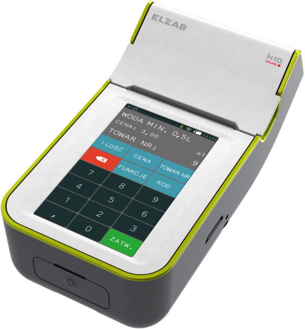 Kasa Fiskalna ELZAB K10 ONLINE BT + Pinpad PAYTEL 1zł - obrazek 5