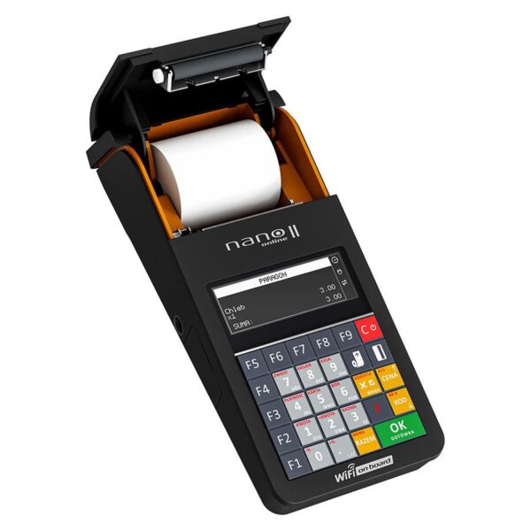 Kasa Fiskalna NOVITUS NANO II ONLINE + Pinpad PAYTEL 1zł - obrazek 5