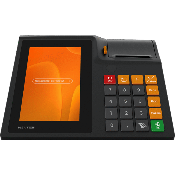 Kasa Fiskalna NOVITUS NEXT PRO ONLINE + Pinpad PAYTEL 1zł - obrazek 2