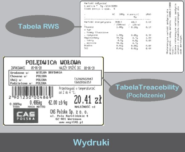Waga etykietująca CAS CL5200 WiFi B 15kg - obrazek 5