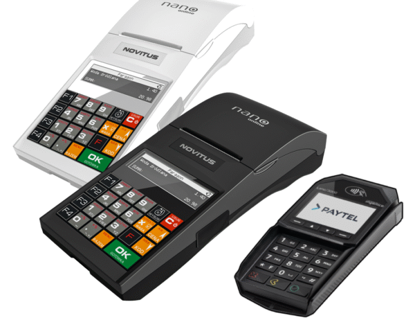 Kasa Fiskalna NOVITUS NANO ONLINE + Pinpad PAYTEL 1zł