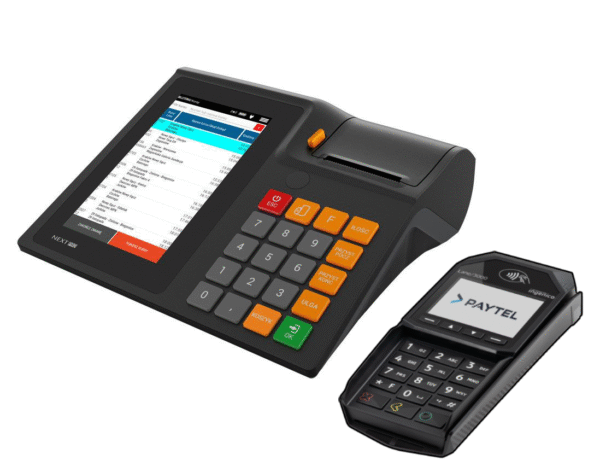 Kasa Fiskalna NOVITUS NEXT PRO ONLINE BUS GSM24 + Pinpad PAYTEL 1zł